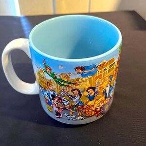Walt Disney World 1996 Collectable Mug Vintage 90s Mickey Minnie Princesses Tea